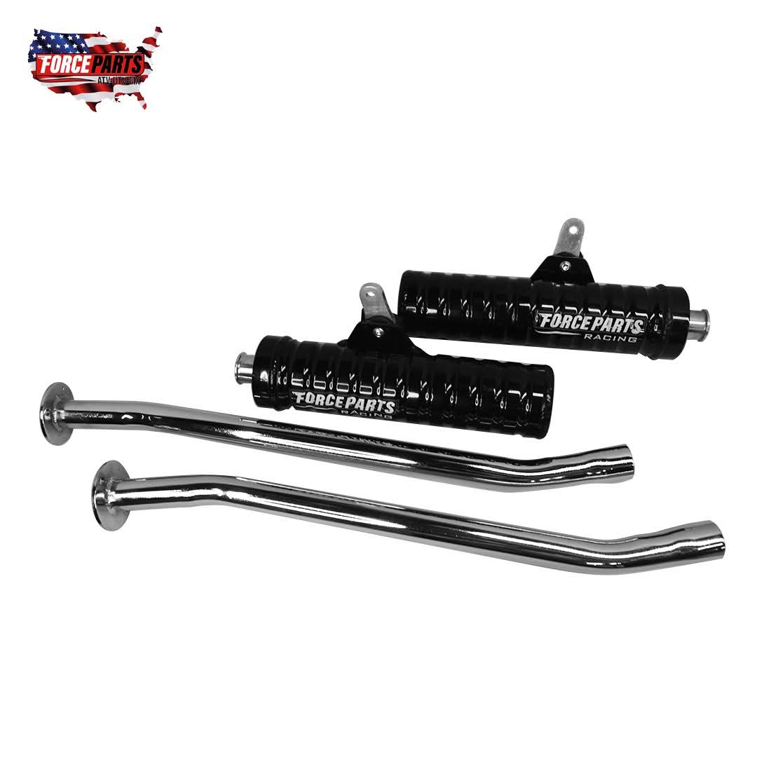 ANODIZED STYLE EXHAUST SYSTEM FOR YAMAHA BANSHEE350 - Image 4