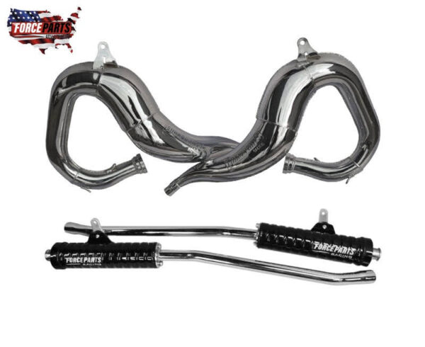 ANODIZED STYLE EXHAUST SYSTEM FOR YAMAHA BANSHEE350