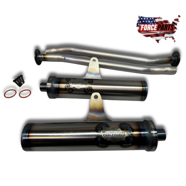 SET SILENCERS RAT STYLE for BANSHEE 350